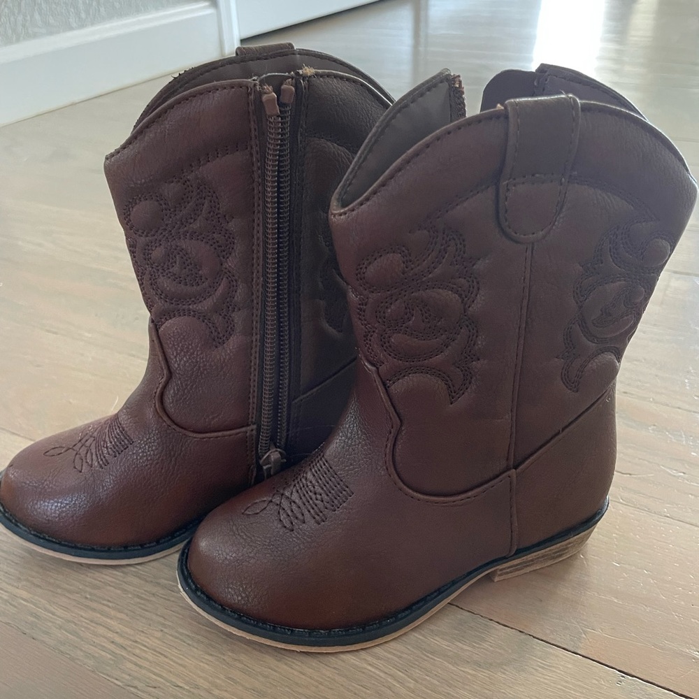 Toddler Girl Cowgirl Boots Suede Boots Snow Boots